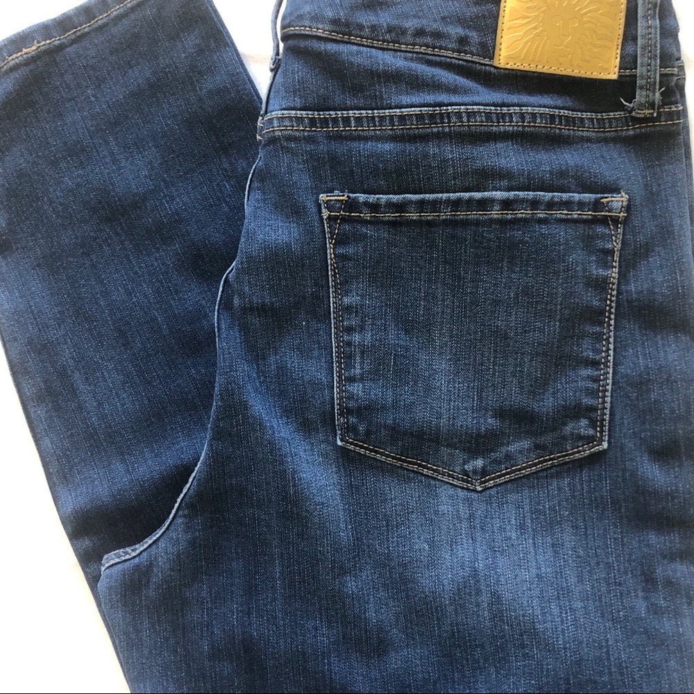Anne Klein High Rise Slim Straight Jeans Size 16